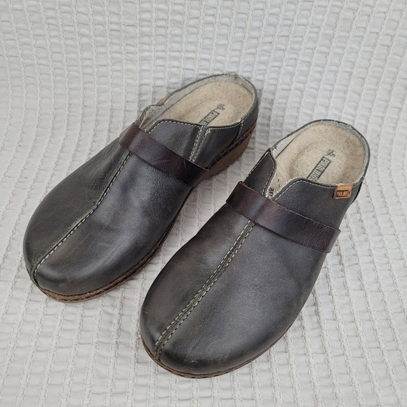 Pikolinos Granada Leather Clogs Women's Size 39 EU / 8.5‎ US - Picture 1 of 9